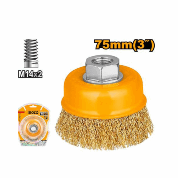 Brosse Metallique 75Mm Ingco WB10751