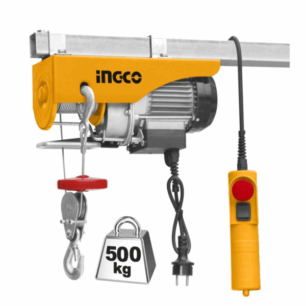 Palan Electrique 900 W 250 500 Kg EH5001 Ingco