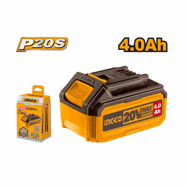 Batterie Lithium 20V 4A Ingco FBLI20021