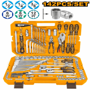 Caisse A Outils Ingco 142 Pieces Hkthp21421