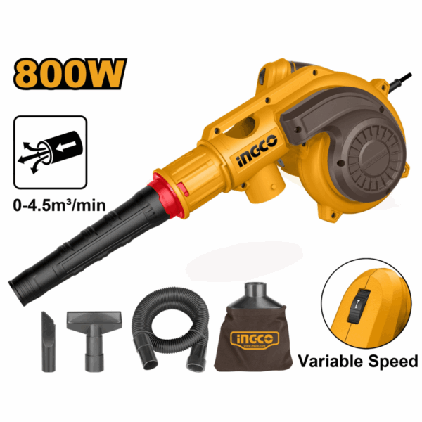 Aspirateur Souffleur 800W Ingco Ab8008
