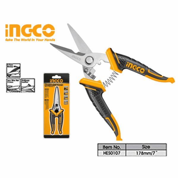 Ciseau Electricien 7 178Mm Ingco Hes0107