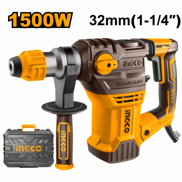 Marteau Rotatif 1500W Ingco Rh150028