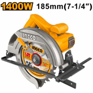 Scie Circulaire Ingco 7"185mm1400W Cs18538