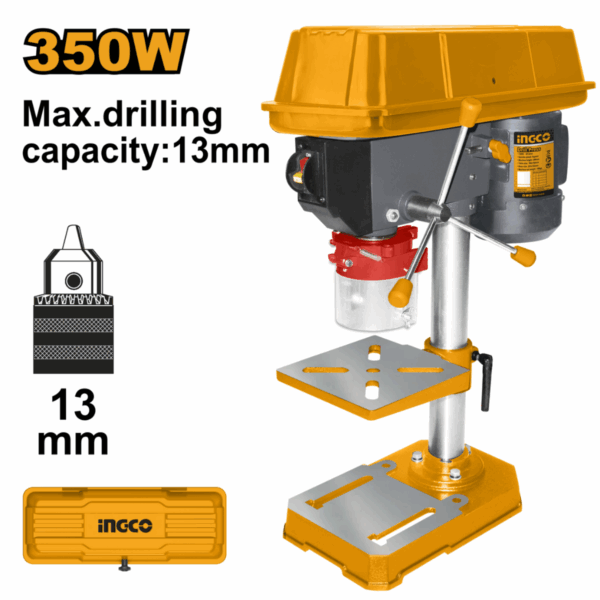 Perceuse A Colonne 350W Ingco Dp133505