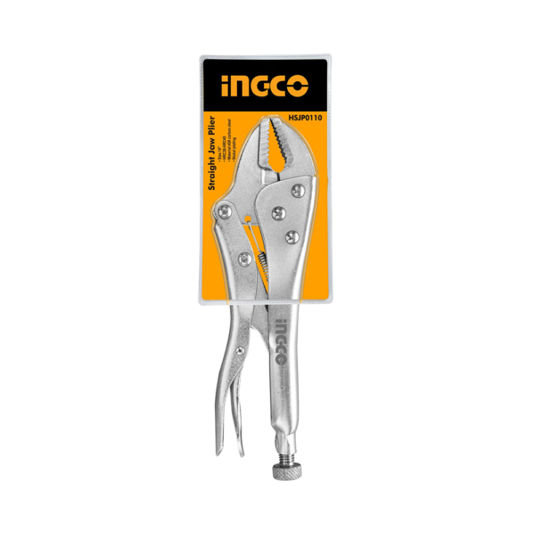 Pince Etau A Machoire Droite 10 Ingco Hsjp0110
