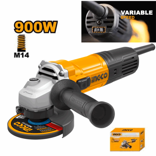 Meuleuse d'angle INGCO 900 W 125 mm