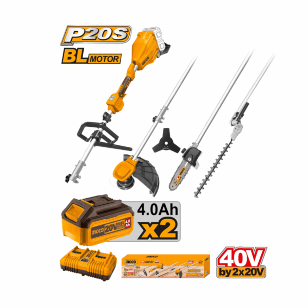 Outils de jardinage multifonctions sans fil INGCO 40 V CSTLI2040386