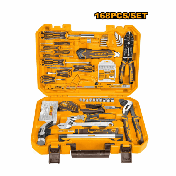 INGCO 168PCS HAND TOOL SET IN CASE HKTHP21681