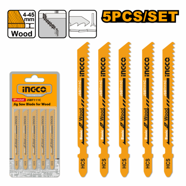 Lame de scie sauteuse Ingco JSBT111C pour bois