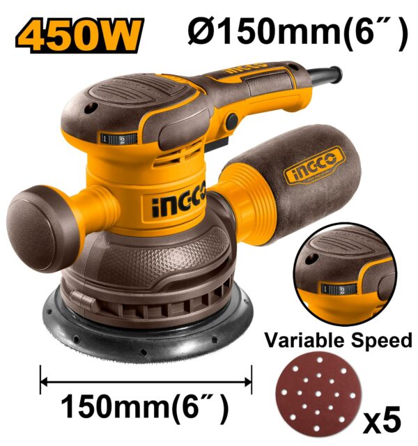 Ponceuse rotative 450 W