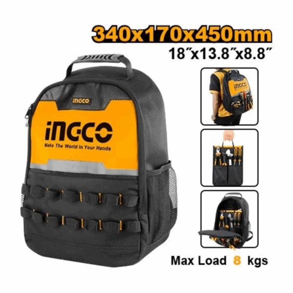 Sac à dos pour outils INGCO