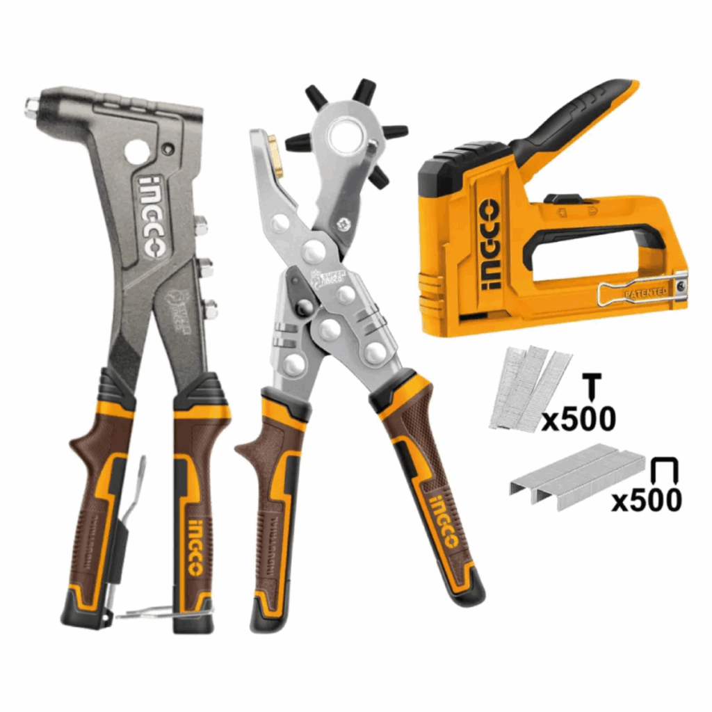 Fixation Tools Ensemble de 3 outils de fixation Ingco HRSG0401 - Ingco Bricolage Tunisie