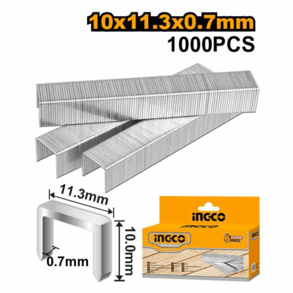 Paquet Agrafes (10x11.3x0.7mm)