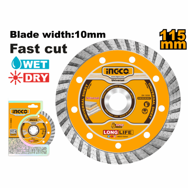 Disque diamanté Ingco Turbo DMD031152