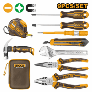 ENSEMBLE D'OUTILS À MAIN 9 PIÈCES INGCO HKTH20809