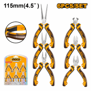 6 Pcs Mini Pliers Set HMPS06115