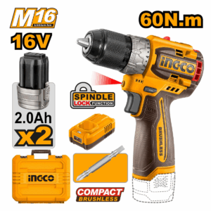 Visseuse compacte sans fil Ingco 16V CDLI16682