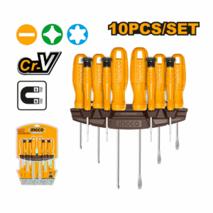 Jeu de 10 tournevis et tournevis de précision HKSD1058