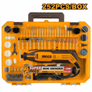 Meuleuse droite ingco 130w 252 pcs MG133281