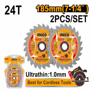 Jeu de lames de scie TCT ultra fines Ingco TSB1853