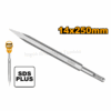 Burin SDS Plus pointu INGCO DBC0112501 pour travaux de démolition et burinage du béton.