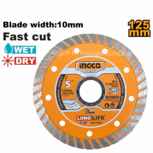 Disque diamanté INGCO DMD031252 125 mm