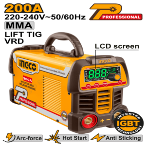 Poste À Souder Inverter Mma/Tig Lift 200A MMA200691