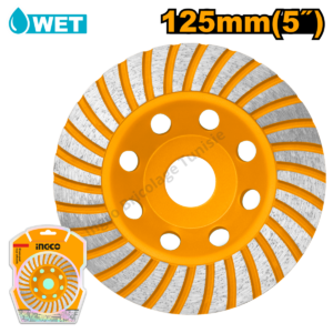 Disque de ponçage diamant turbo 125mm CGW011251