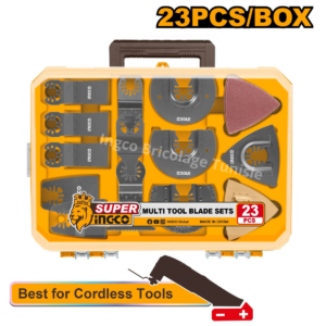 Coffret de 23 lames multifonctions INGCO AKTMT2301