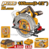 Scie circulaire INGCO 20V CSLI16523 avec lame 165 mm, moteur sans balais, idéale pour coupes précises et rapides
