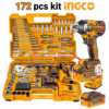 Coffret d’outils INGCO 172 pcs avec clé à chocs et accessoires complets