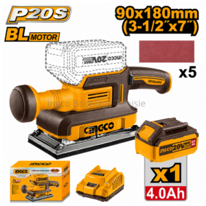 Ponceuse de finition 20V INGCO 180mm CFSLI20311