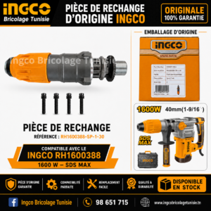 Tête marteau complète 1600W RH1600388-sp-1-30