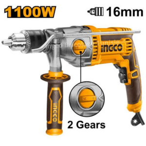 Perceuse à percussion INGCO 1100W – 16mm ID211008