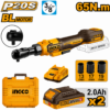 Clé à cliquet sans fil INGCO CDRLI20652 20V 65 Nm 3/8"