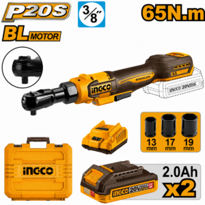 Clé à cliquet sans fil INGCO CDRLI20652 20V 65 Nm 3/8"