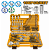 Coffret d’outils à main INGCO HKTHP51608 de 160 pièces avec douilles, cliquets et accessoires