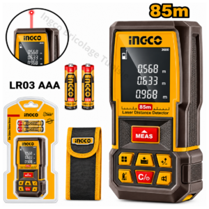 Détecteur de distance laser INGCO HLDD07085 85 m avec mesure de surface et volume