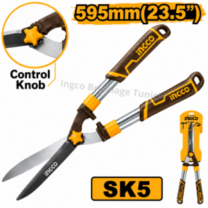 Sécateur HHS8001 de 595 mm avec lames en acier SK5 et revêtement